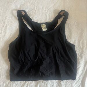 Black Kortni Jeane Swim Top Racerback
